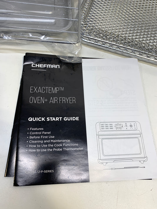 Chefman Exacttemp Oven + Airfryer Pans Part