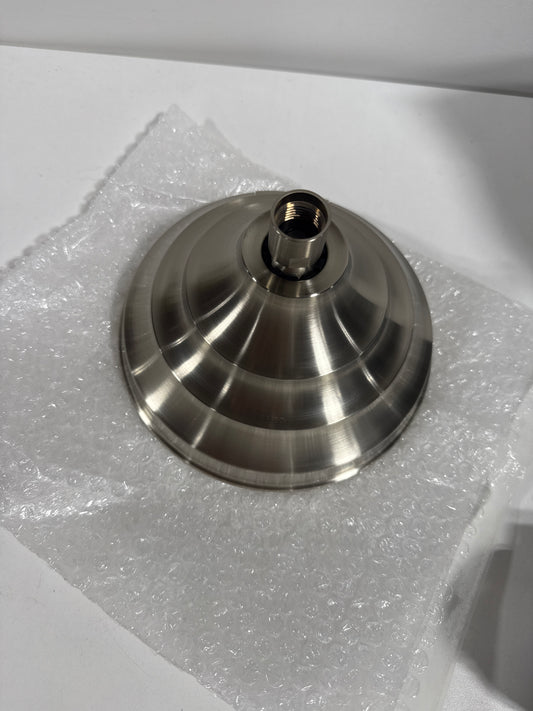 Brizo 87495 Essential 1.75 GPM Multi Function Shower Head with H2Okinetic and Touch Clean Technologies Brilliance Brushed Nickel