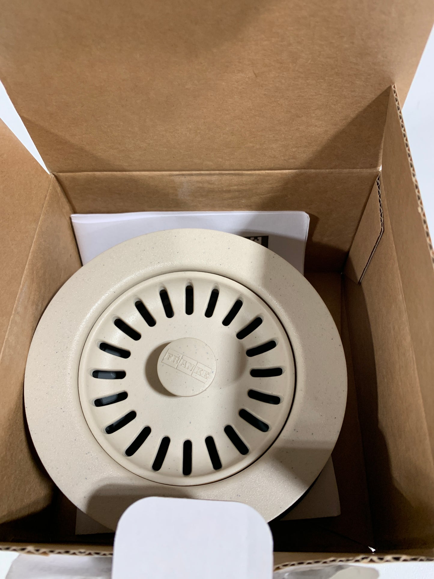 Franke Colorline Waste Disposer Flange Kit in Champagne, 900-CHA