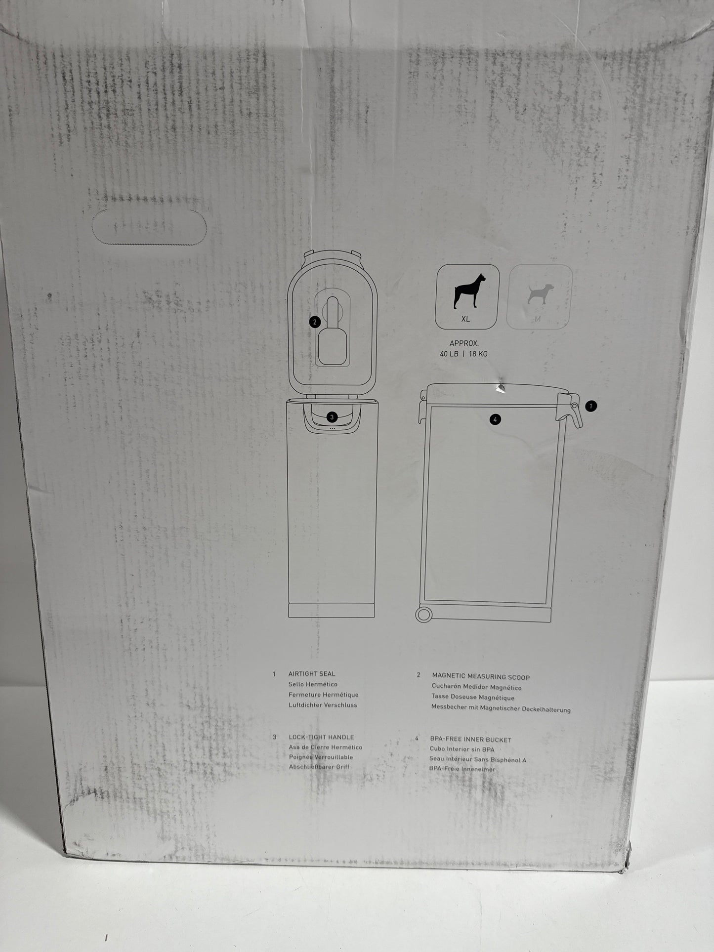 simplehuman X-Large Pet Food Can