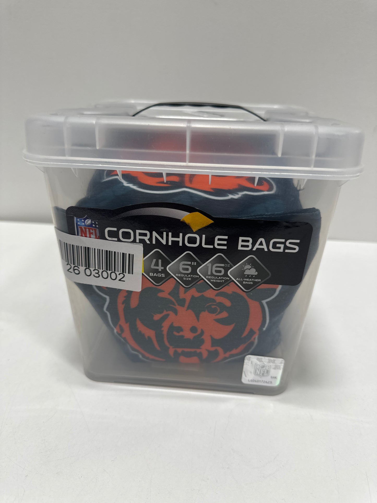 Chicago Bears 4-Pack Cornhole Bags