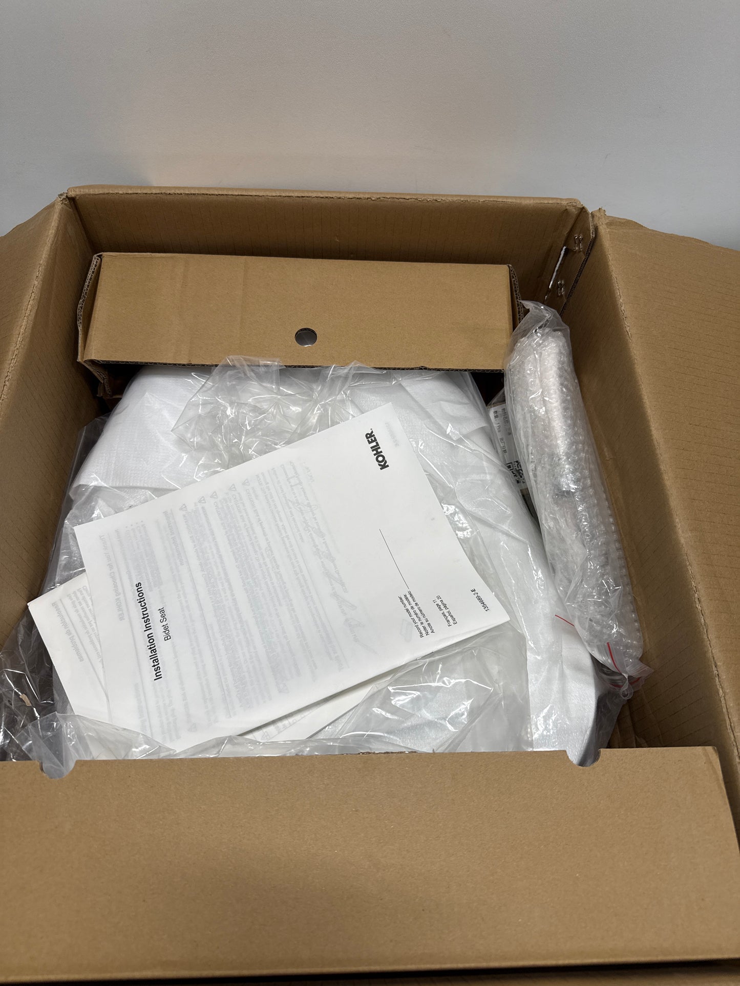 Kohler PureWash E545 Elongated Bidet Toilet Seat