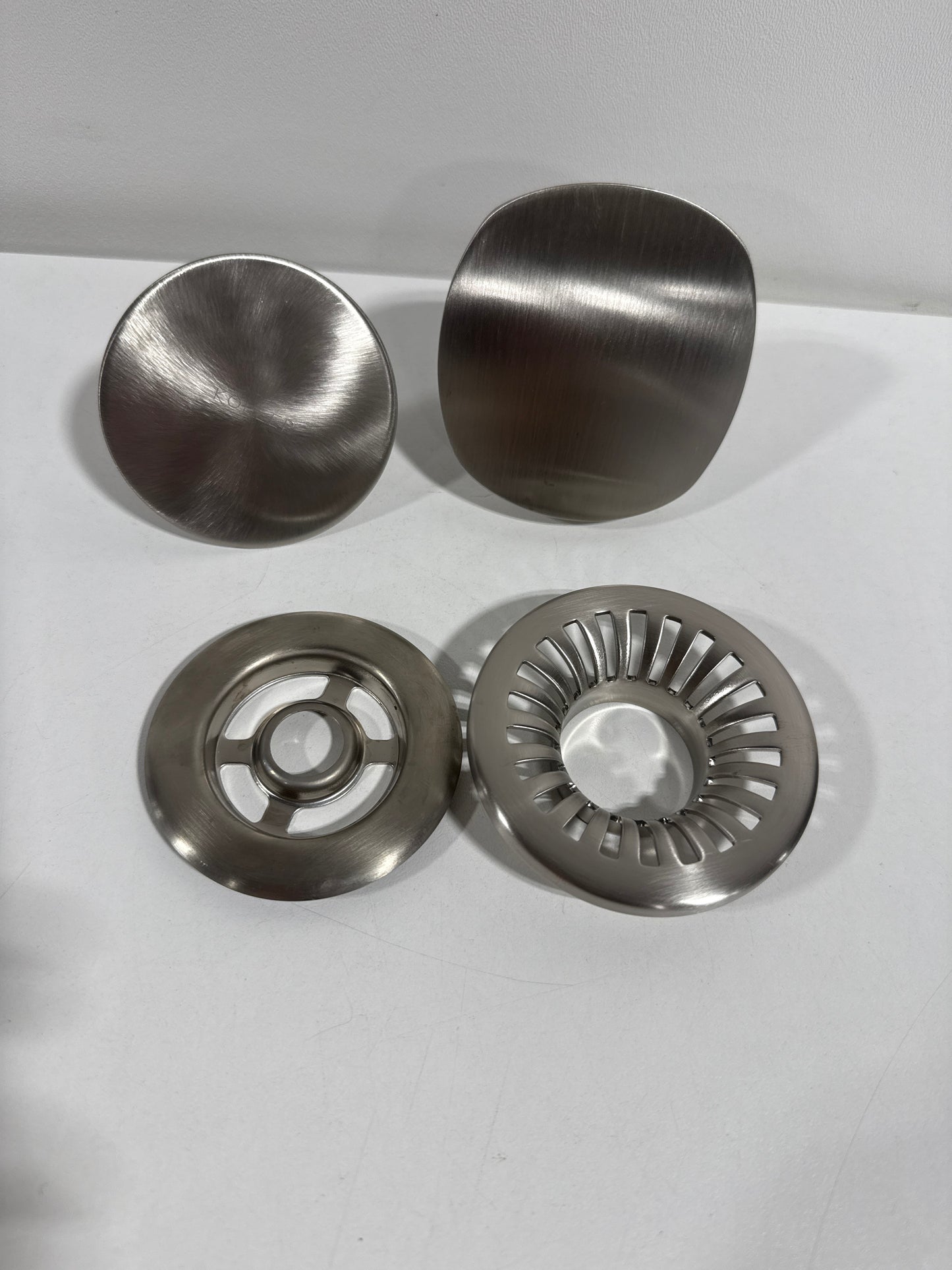 Kohler PureFlo Bath Drain and Overflow Trim Kit Brushed Nickel