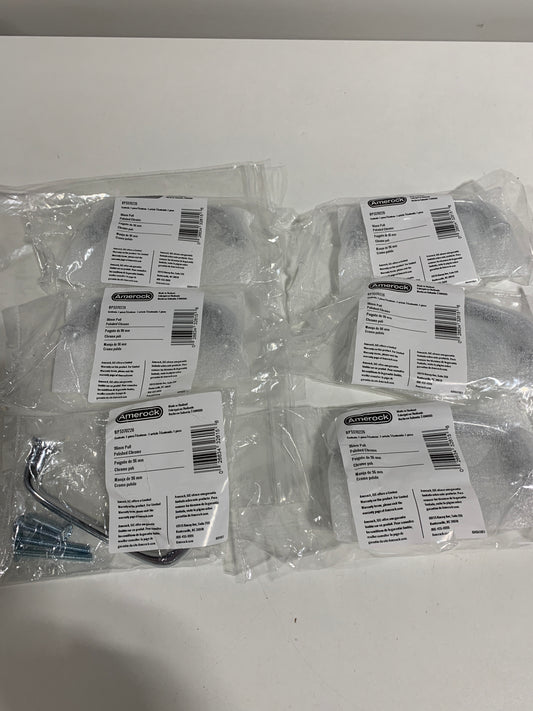 6 Kane 3-3/4 in. (96mm) Classic Polished Chrome Arch Cabinet Pull