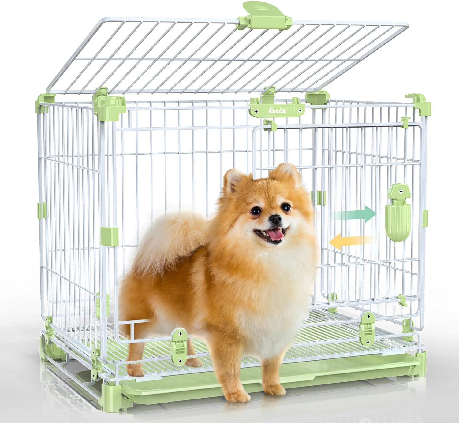 Illustration of Dog Crate For Small Breed Outdoor Spaces