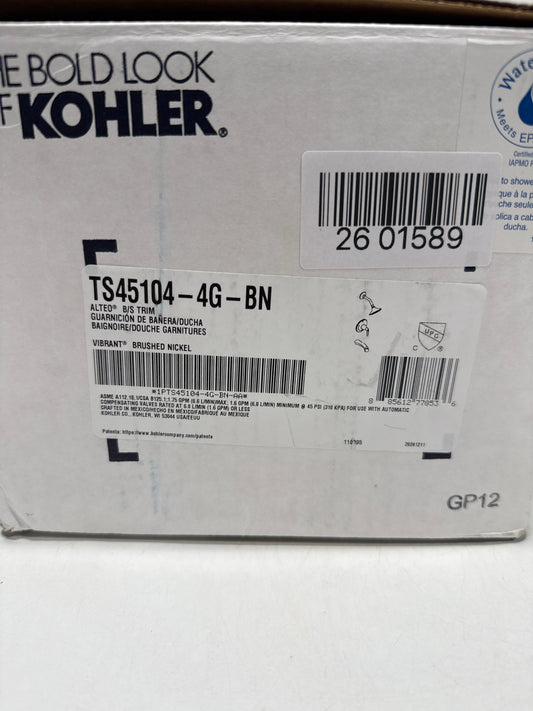 KOHLER Alteo Rite-Temp bath and shower trim with lever handle and 1.75 gpm showerhead
