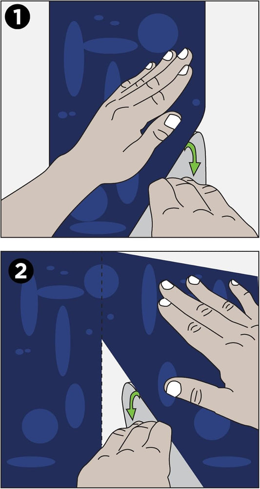 JP London PMUR2461 uStrip Peel and Stick Removable Wall Decal Sticker Mural, Retro Guitar Hero Rock Band Nirvana, 4 x 3-Feet