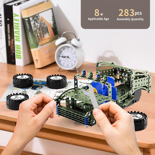 Building Toys Model Truck Set - STEM Building Projects Model Car Kit