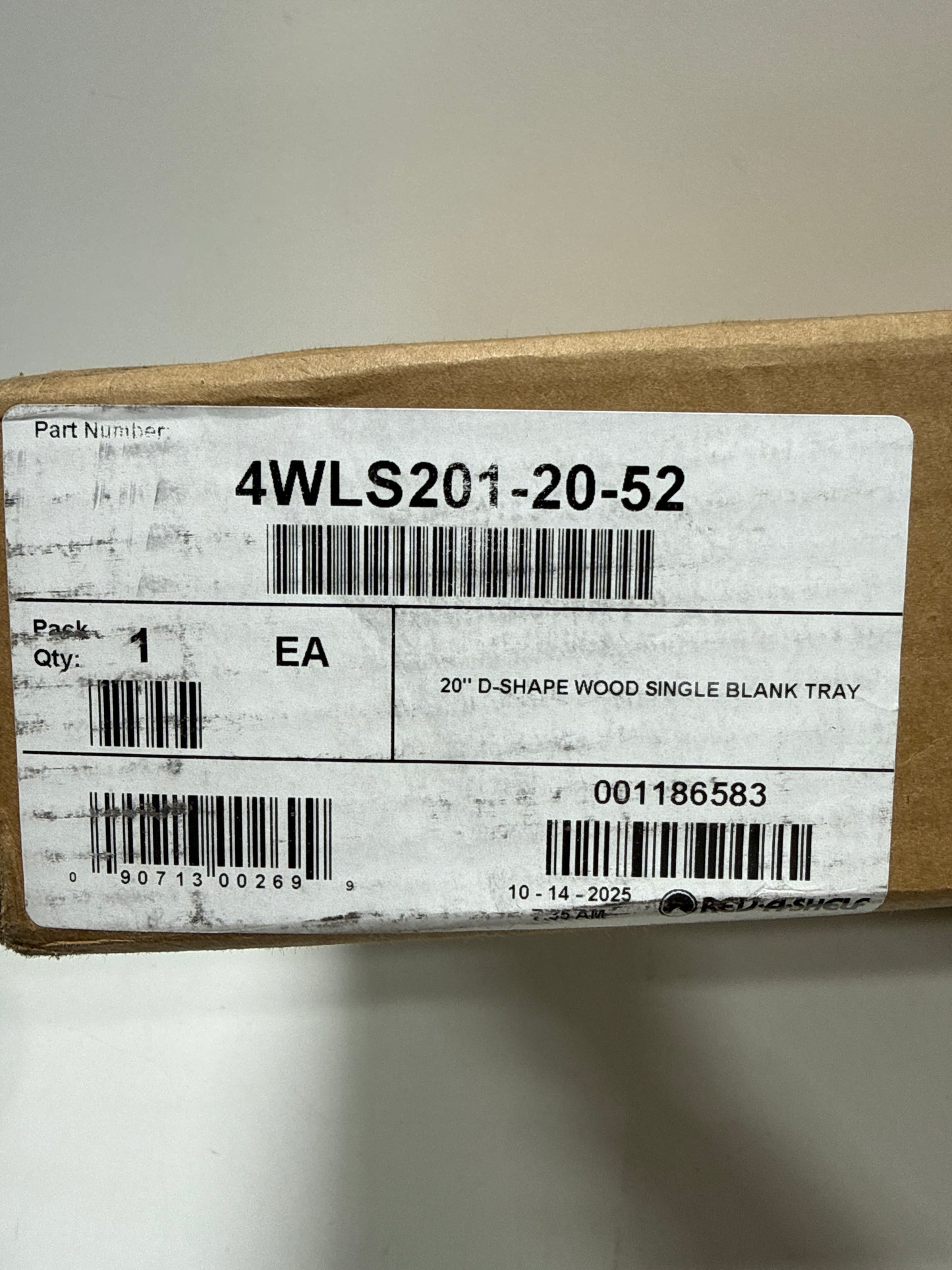 Rev-a-Shelf 4Wls201-20-52 Wood Classics 20 D Shaped Lazy Susan Shelf for Corner Wall