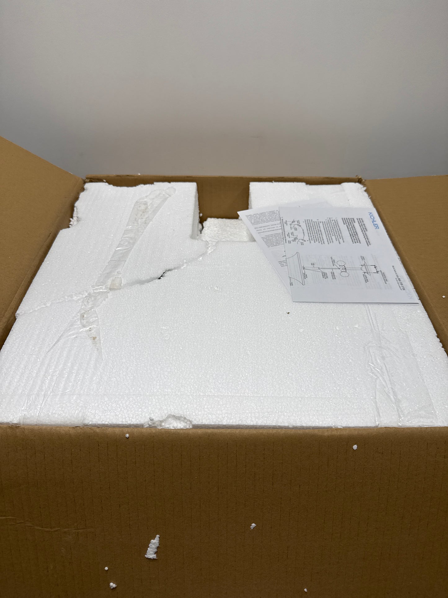 Nicholson 16 in. 3-Light Brushed Nickel Hallway Transitional Semi-Flush Mount Ceiling Light with Satin Etched Glass