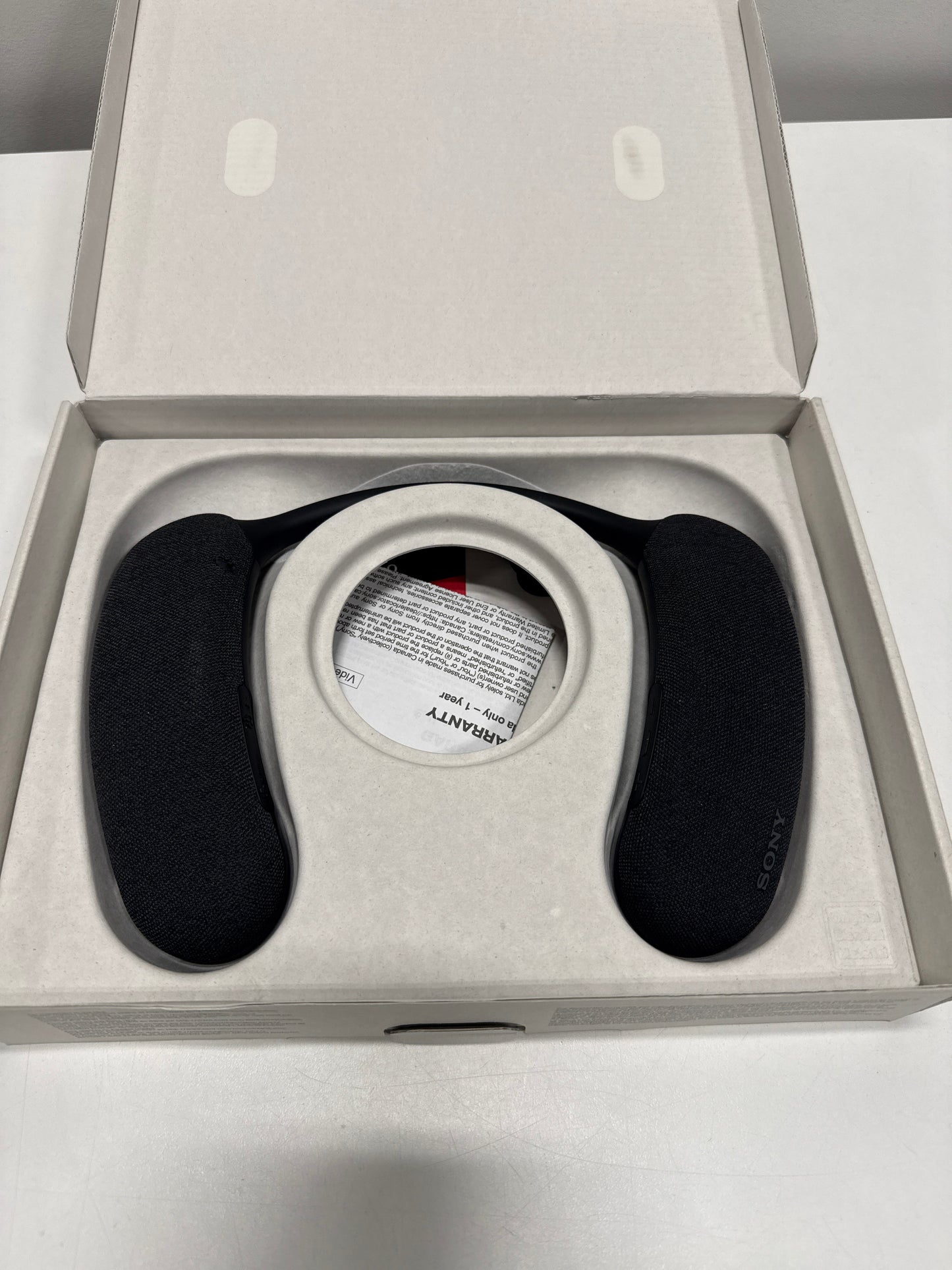Used Sony BRAVIA Theater U Wearable TV Speaker