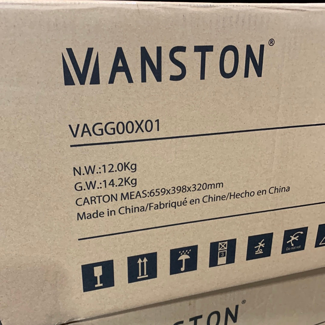 Manston Liquid Propane Gas Grill, Single Burner BBQ Grill, Black -Great For Patio Garden Picnic Backyard, 10000BTU Portable and Convenient Camping Tabletop Barbecue Grill with Built-In Thermometer