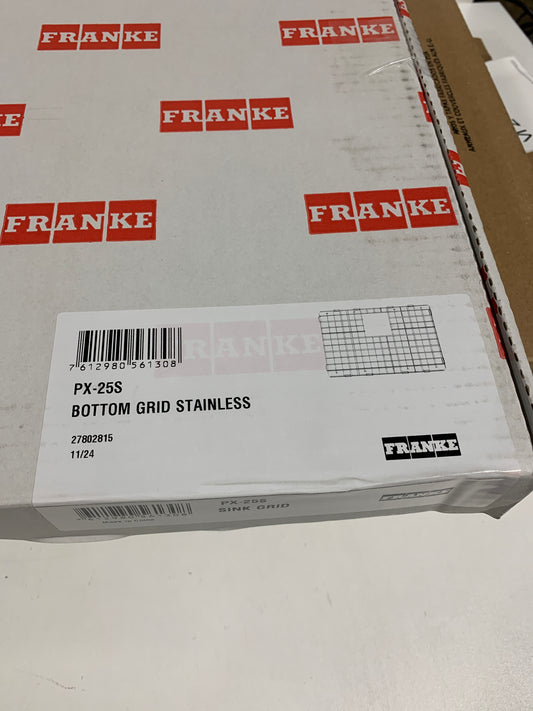 Franke PX-25S Stainless Steel Bottom Grid Sink Rack Stainless Steel