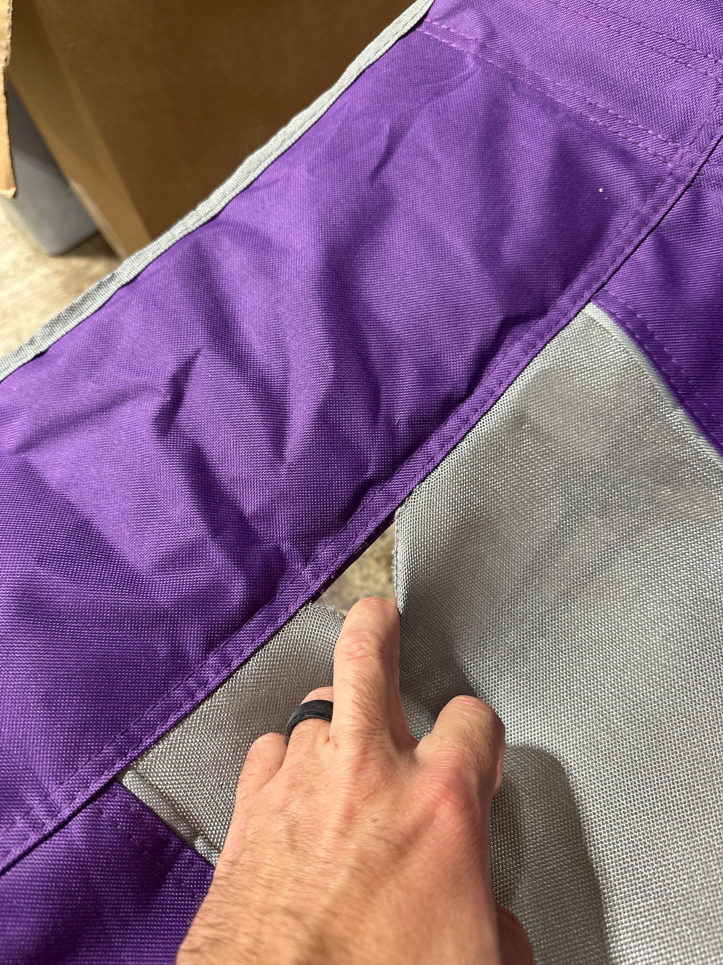 As Is Vikings folding chair