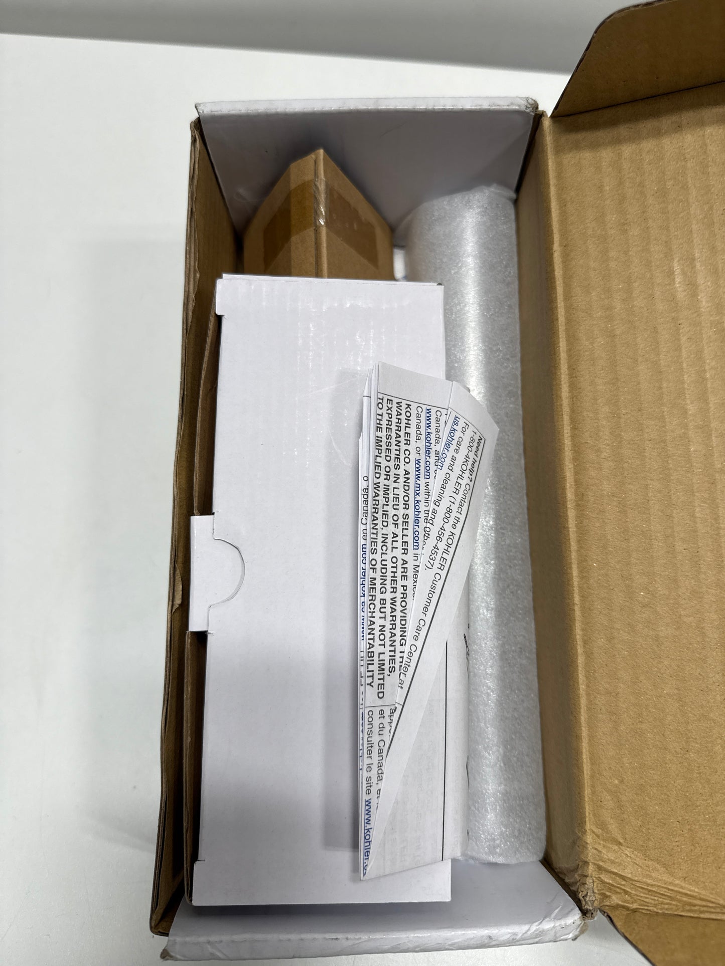 KOHLER Kumin 12" Grab Bar, Support Bar, Polished Chrome, K-24548-CP