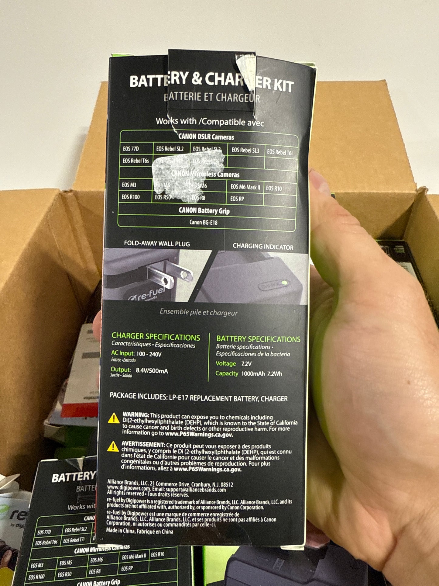 Lot of 29 - Digipower - Digital Camera Battery & Charger Kit, Replacement for Canon LP-E17