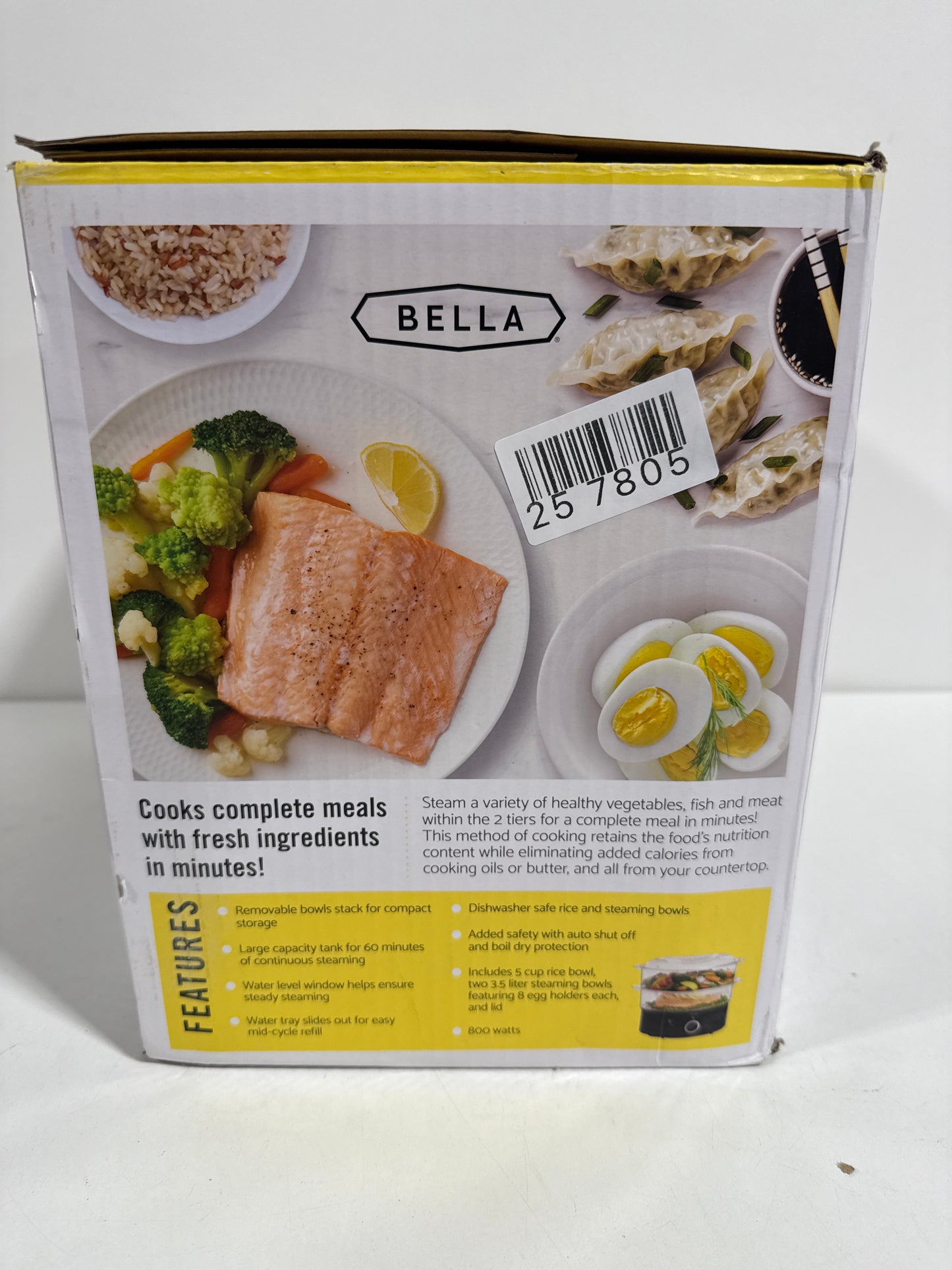 Bella Two Tier Food Steamer