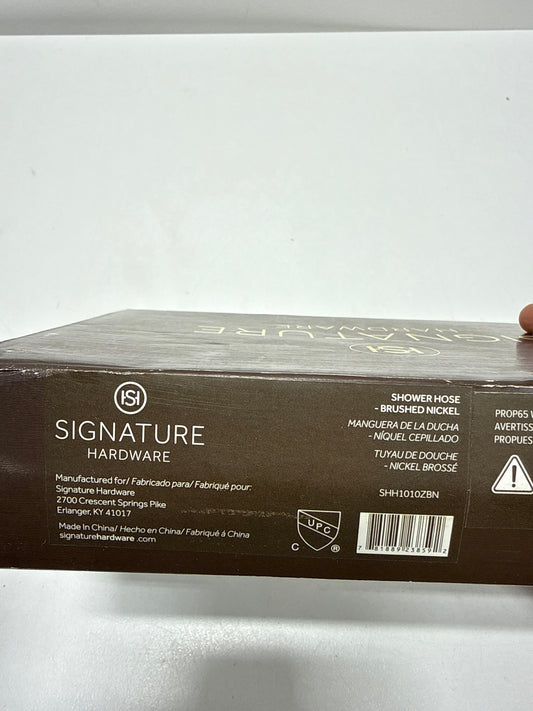 Signature Hardware 948938 FundamentALL 60" Hand Shower Hose Brushed Nickel