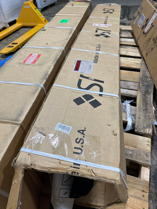 Screen Innovations - 5 Series 92" Fixed Projector Screen - Black/Gray