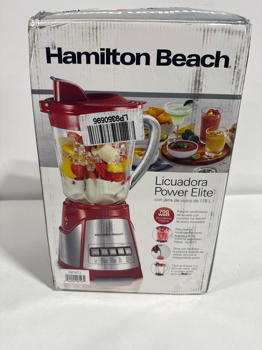 Hamilton Beach - Power Elite Multi-Function Blender - Red