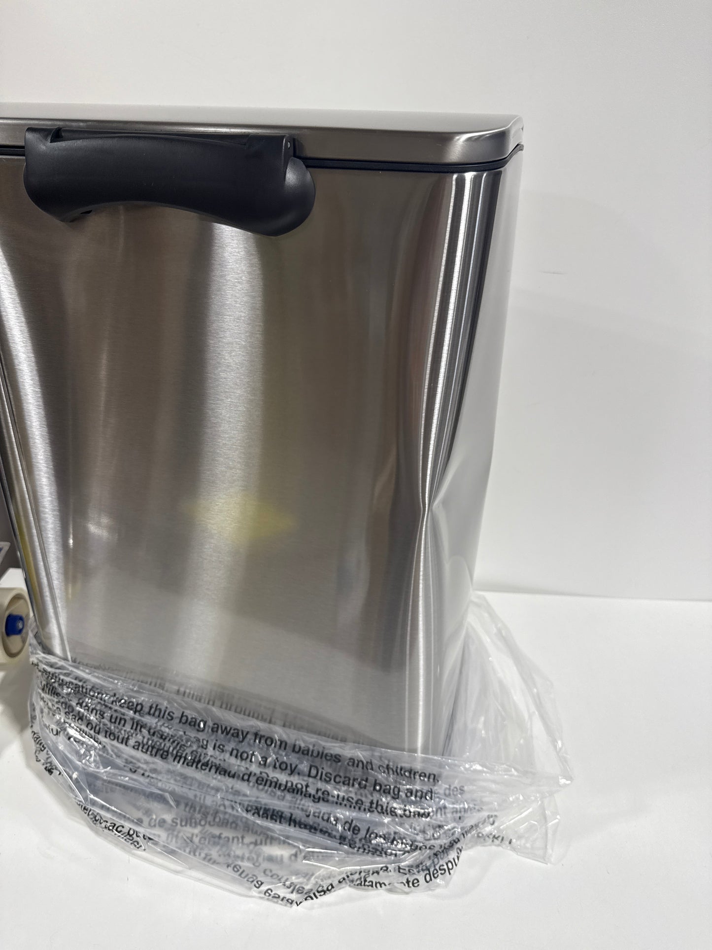 Dent Neocube 50 Liter Stainless Steel Trash Can