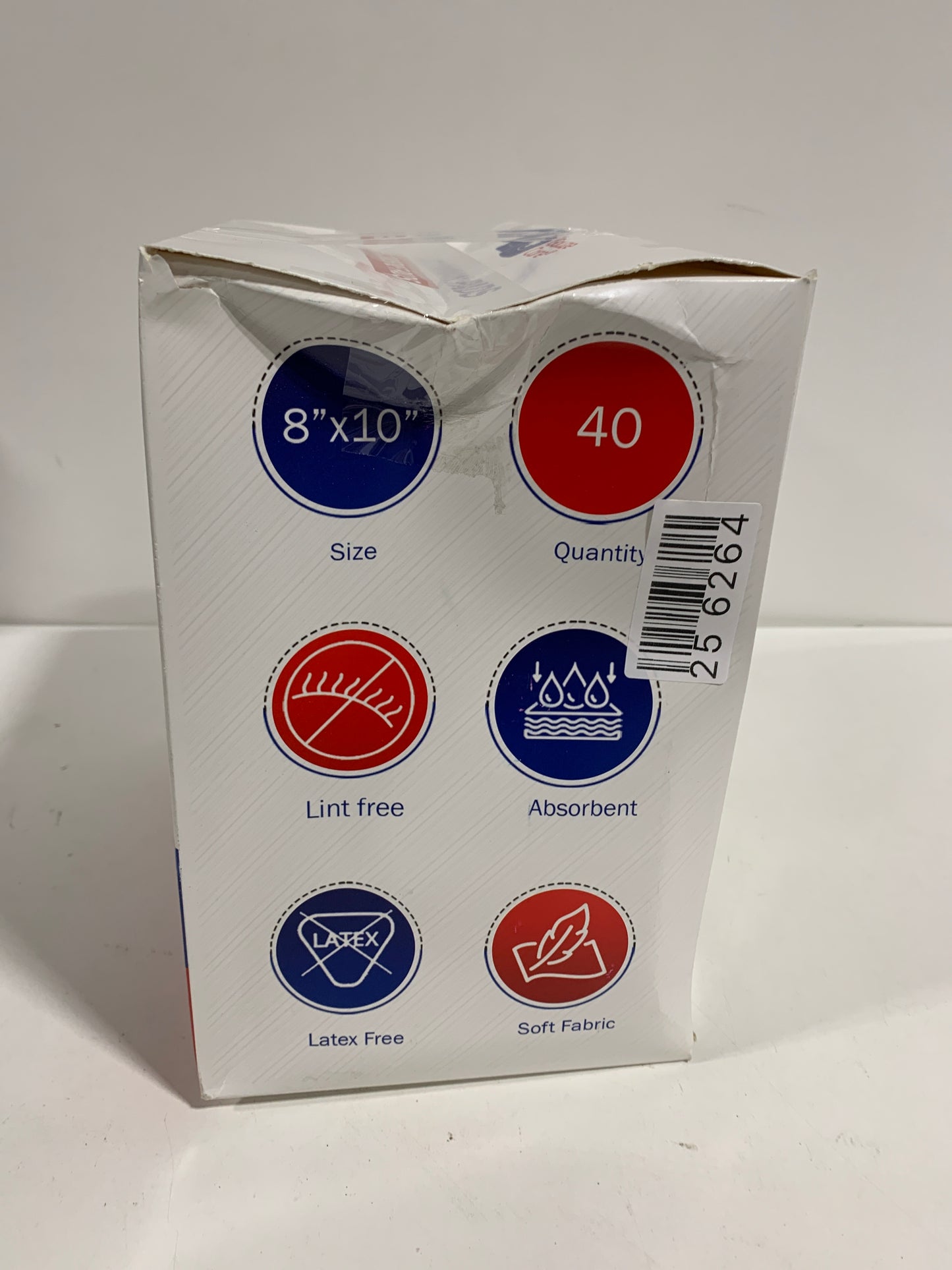 GauzeCare Sterile Abdominal- ABD Combine Pads| 40-Pack 8x10 Inches| Extra Absorbent & Thick Individually Wrapped Wound