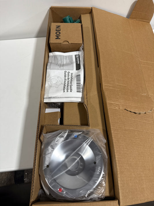 Moen 8342 M-Dura Showering Commercial Posi-Temp Two-Handle Shower Only Set, Chrome