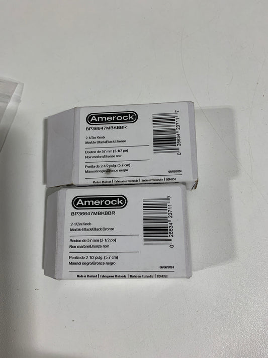 2 London 2-1/2 in. (64mm) Modern Polished Nickel/Black Chrome Bar Cabinet Knob