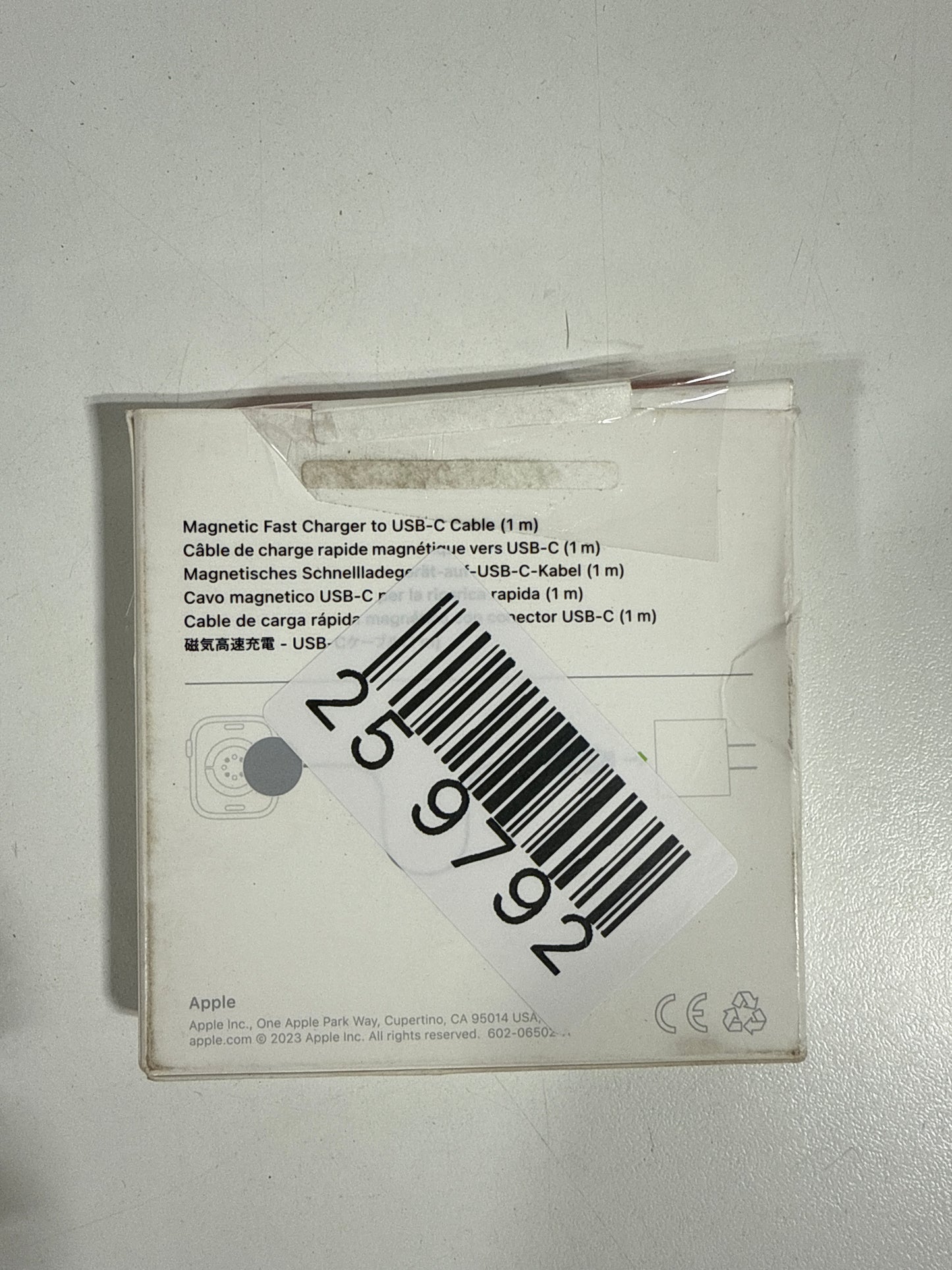 Apple Watch Magnetic Fast Charger to USB-C Cable (1m)