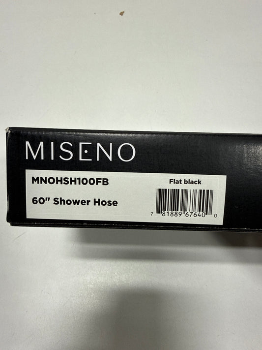 Miseno MNOHSH100 60" Hand Shower Hose with 1/2" Connections - Flat Black
