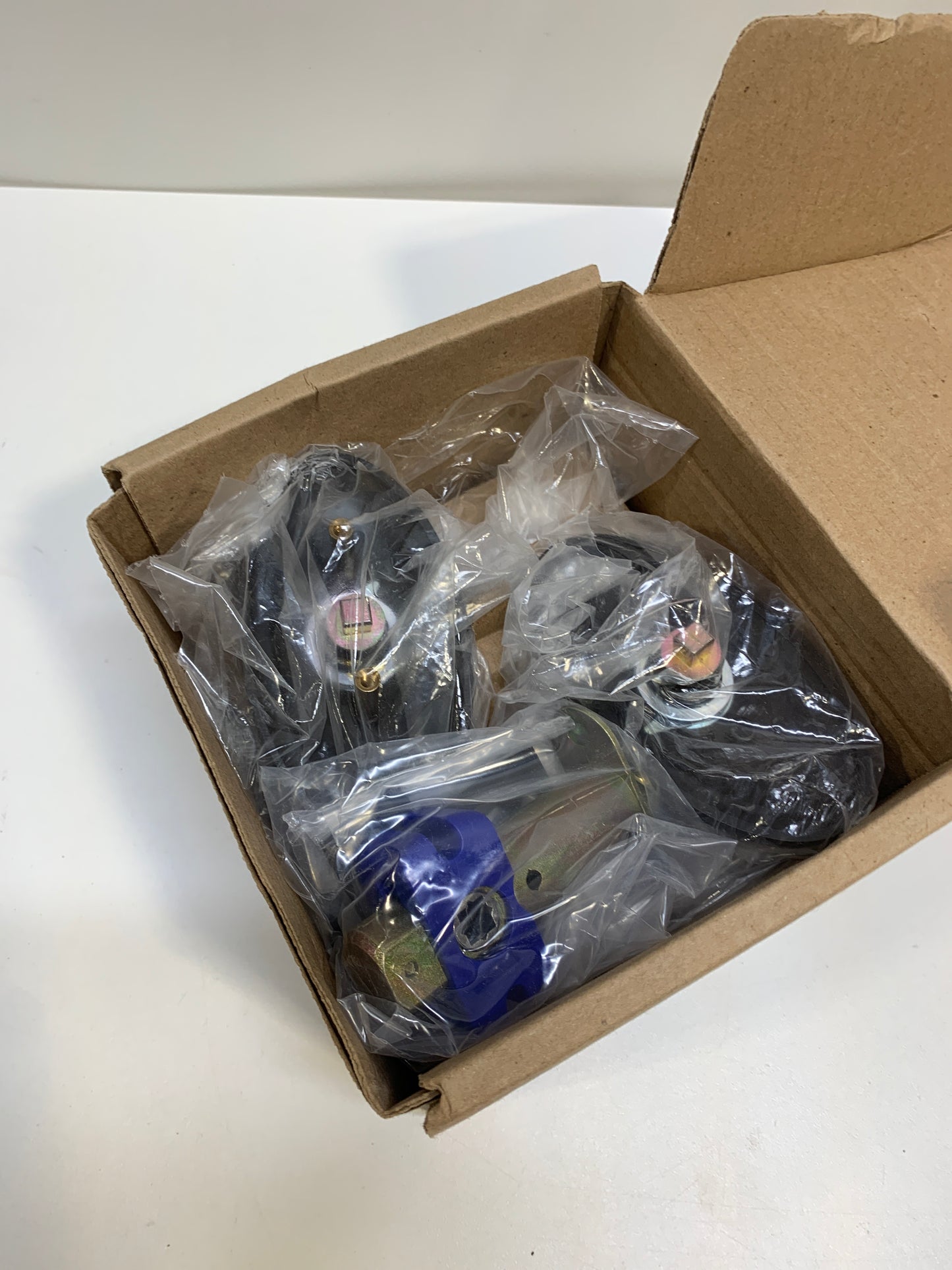 Emtek 8220-R-US10B Rustic Door Lever Privacy Set With Oval Rosette Oil Rubbed Bronze