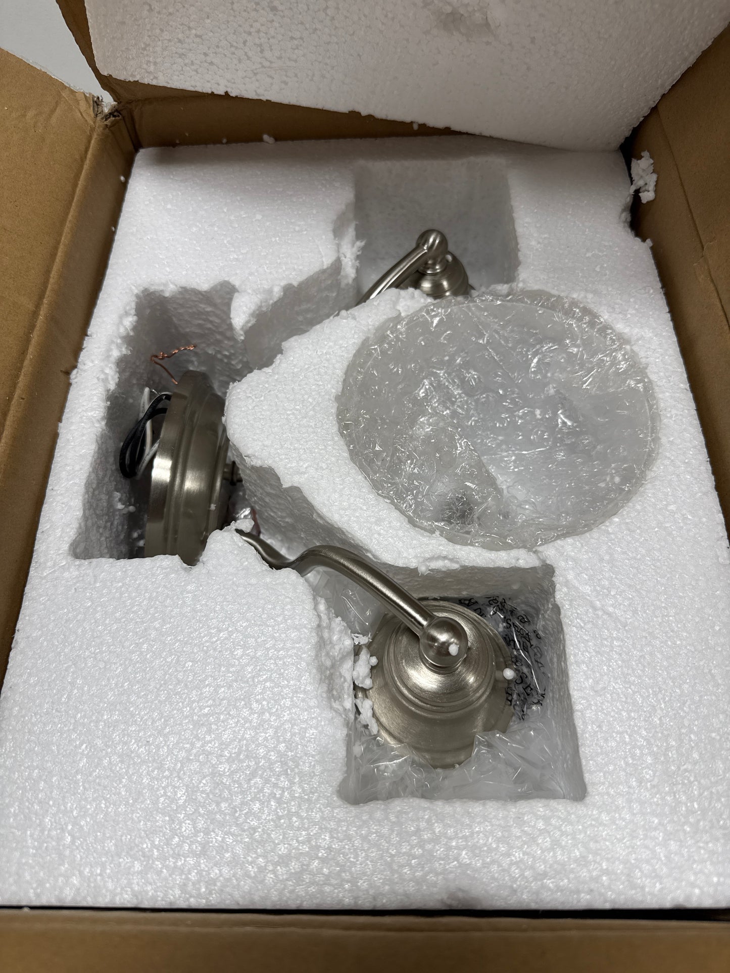 Livex Lighting Somerville 2 Bath Light in Brushed Nickel