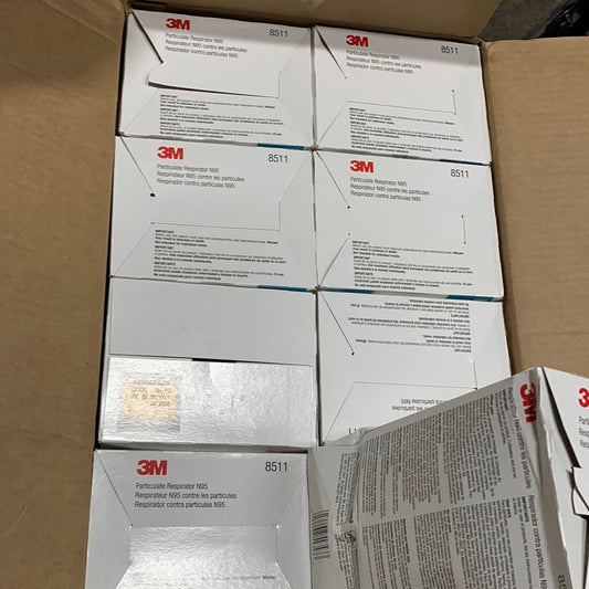 3m Particulate Respirator 8511, N95 (pack of 80)