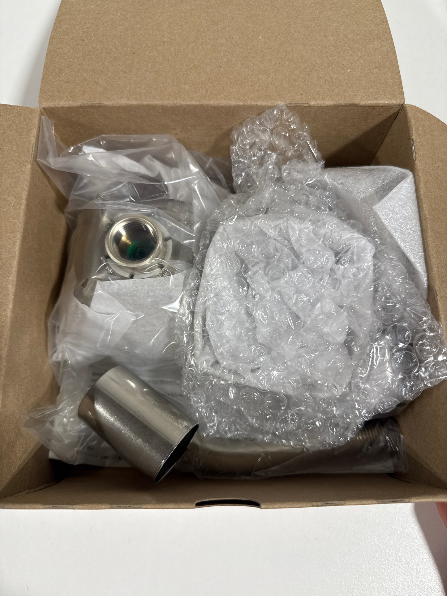 Moen Voss Brushed Nickel Posi-Temp Posi-Temp Pressure Balancing Shower Trim Kit, Valve Required, T2692BN