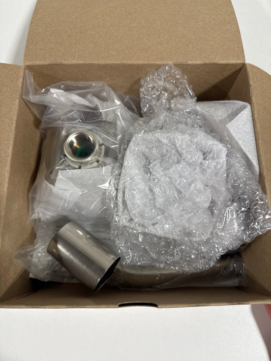 Moen Voss Brushed Nickel Posi-Temp Posi-Temp Pressure Balancing Shower Trim Kit, Valve Required, T2692BN