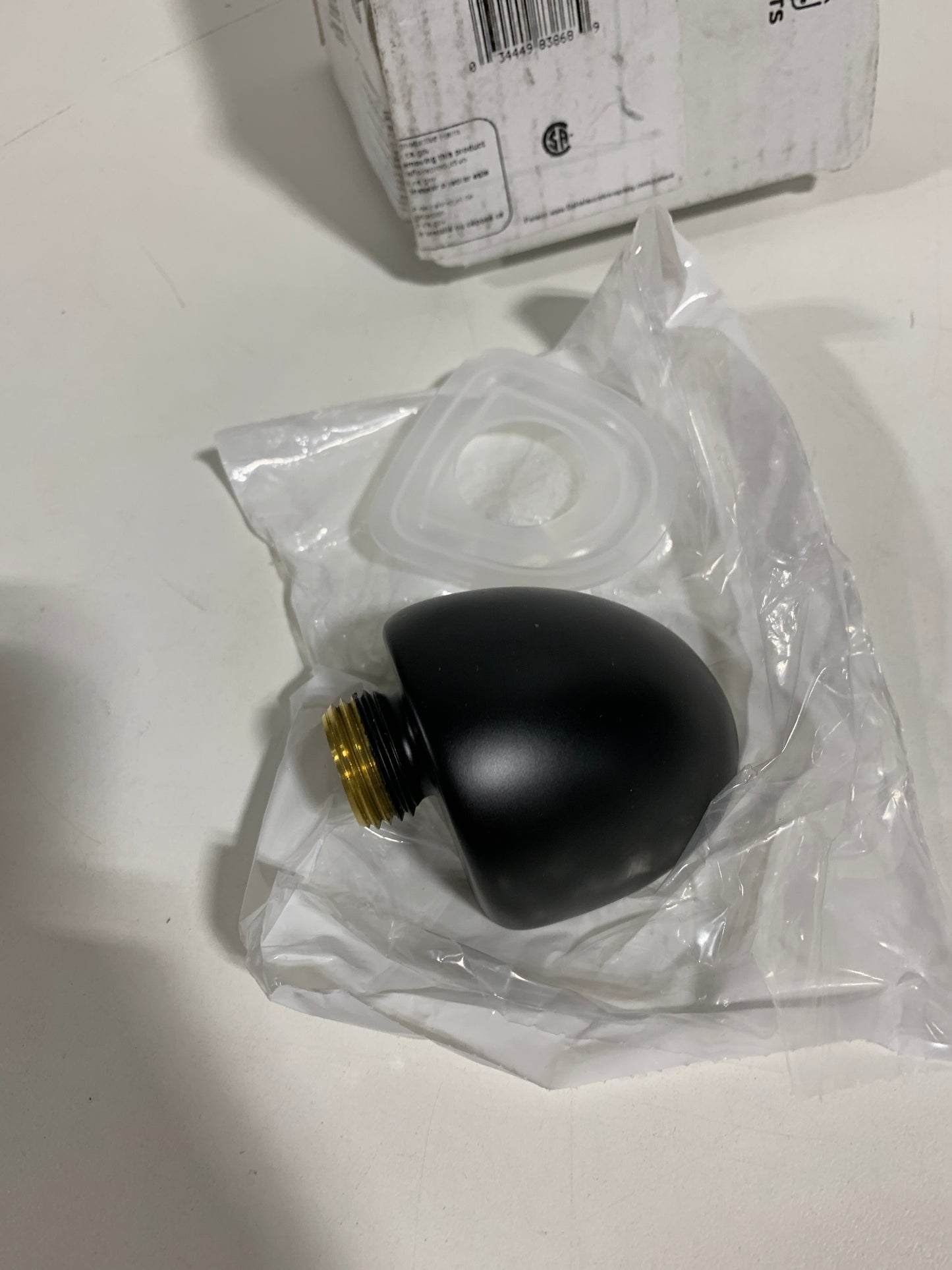 Delta 50560 Hand Shower Wall Supply Elbow Matte Black