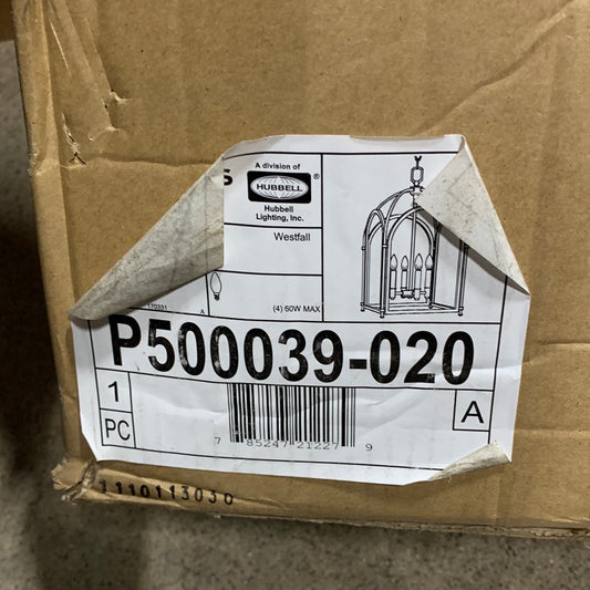 Westfall Four-Light Foyer Pendant, Height: 25-1/8"