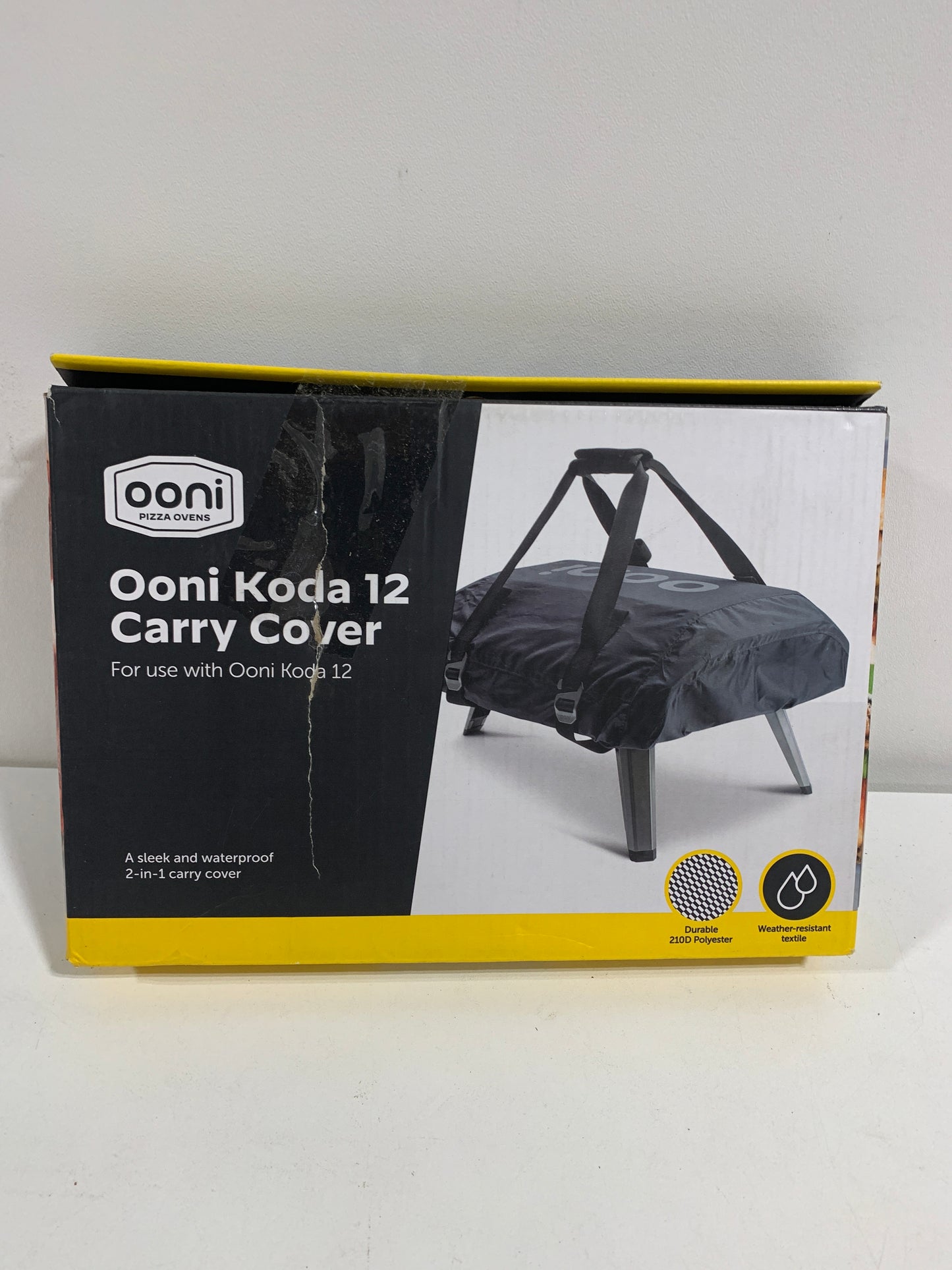 Ooni Koda 12 Carry Cover for Portable Pizza Oven Cover Black (#UU-P07900)