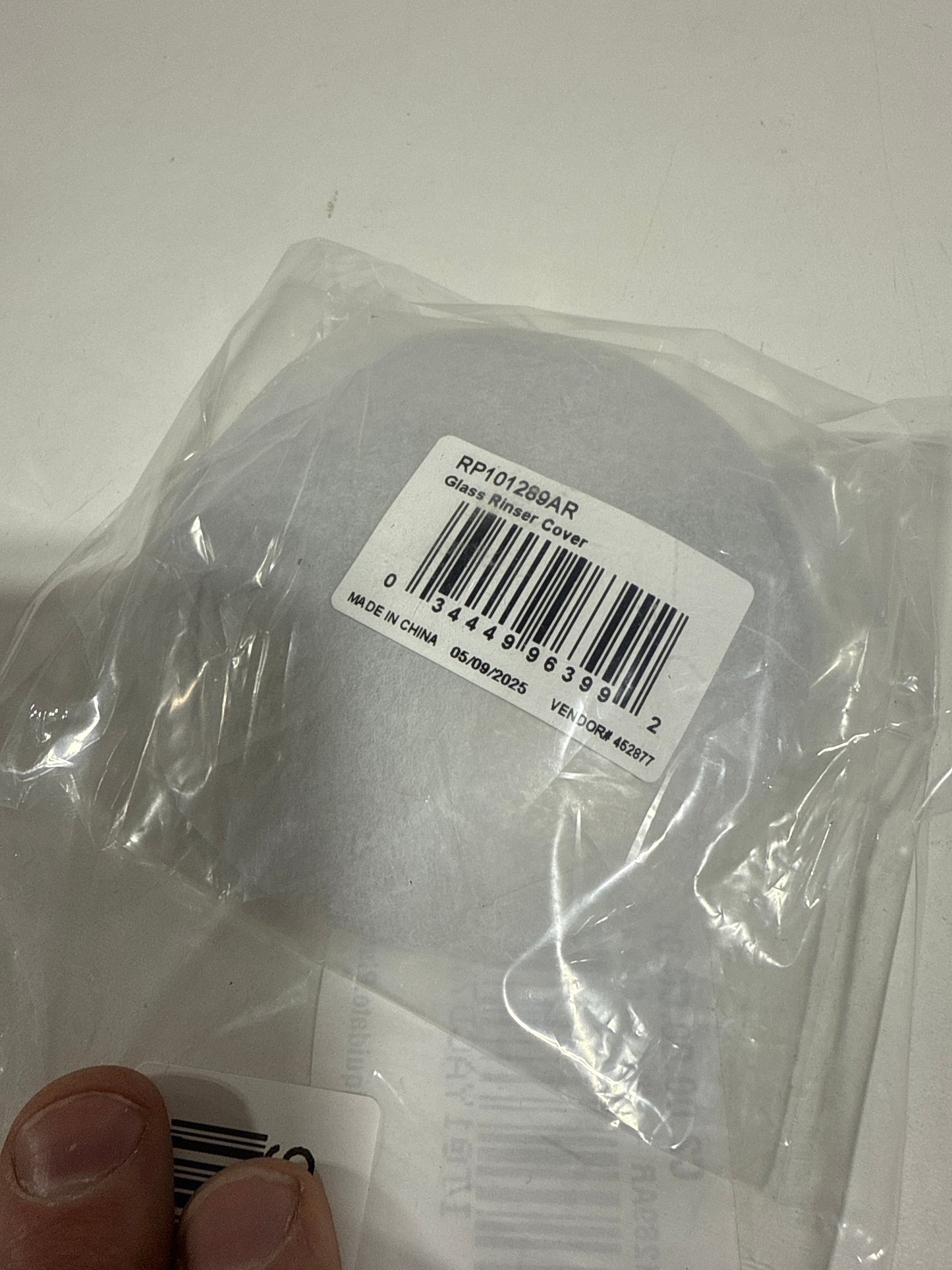 Delta RP101289 Glass Rinser Cover Arctic Stainless