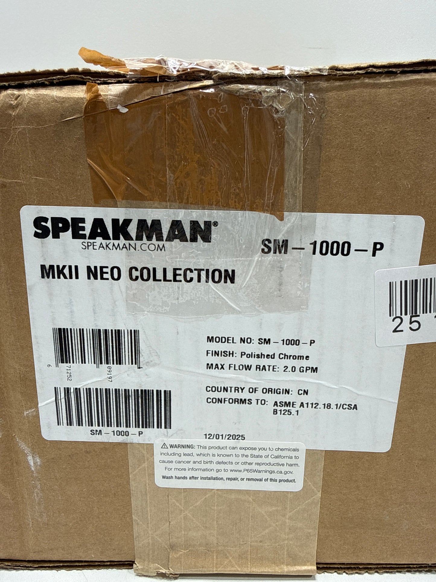 Speakman SM-1000-P Pressure Balance Shower Valve and Trim for Modern Designed Bathroom Dcor, Polished Chrome