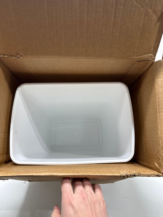 Rev-A-Shelf 32 qt. White Polymer Replacement Waste Container Pullouts