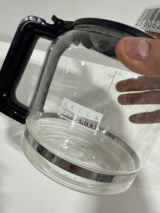 Used Bella PRO - 12-Cup Programmable Coffee Maker Crafe Pot Part