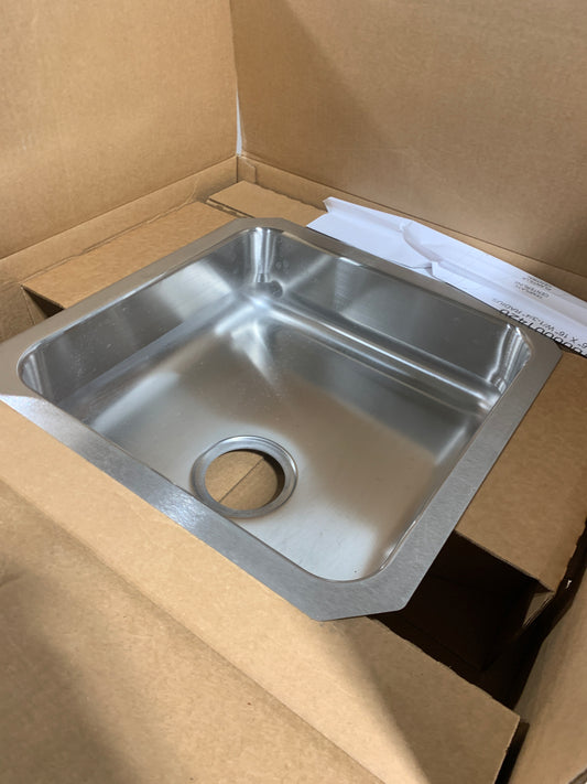 Elkay ELUHAD161655 Lustertone 18-1/2" Undermount Single Basin Stainless Steel