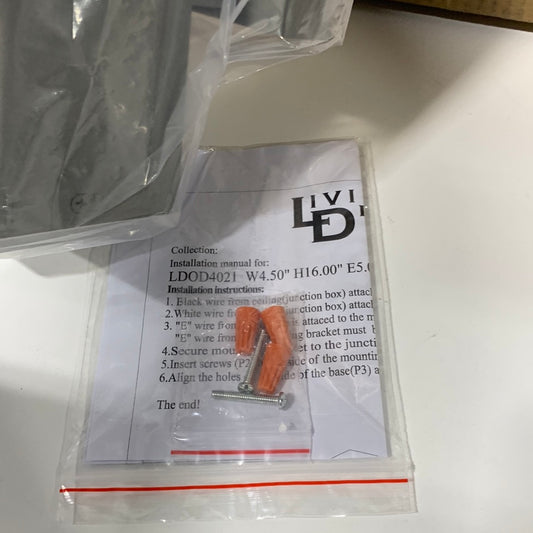 Elegant Lighting Raine 16" Tall LED Outdoor Wall Sconce - Rectangular