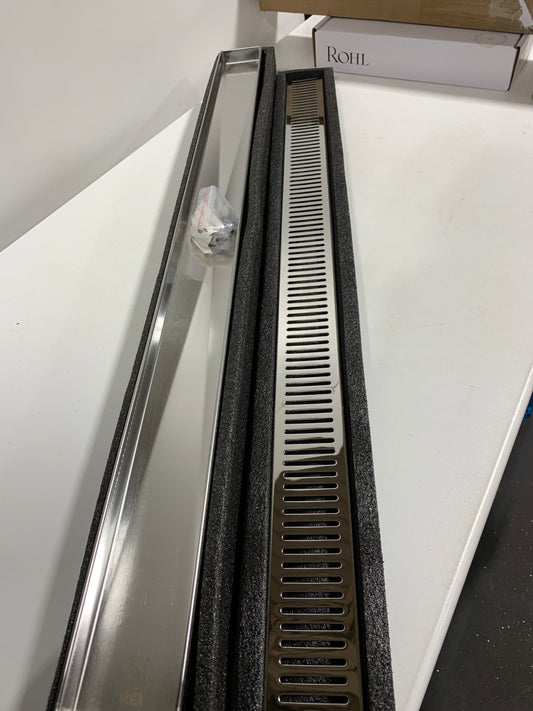 Vigo VG07003 Elan 36" Linear Shower Drain Chrome Showers Shower Drains Linear Drains