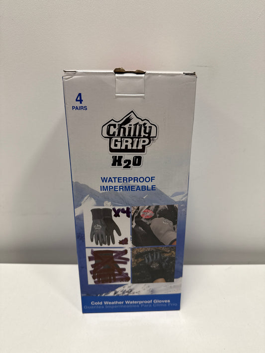 Chilly Grip Winter Work Gloves 4 Pack