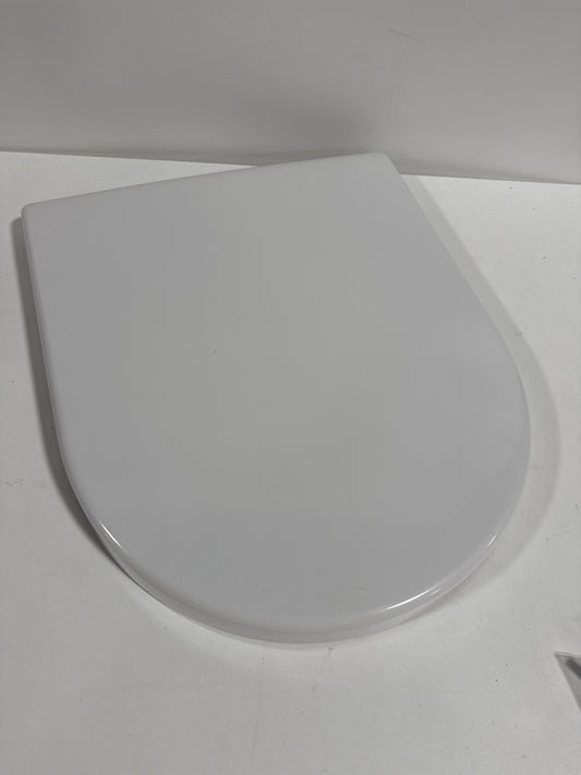See Desc Duravit 0069890000 Toilet Seat with Soft Close Hinges /White