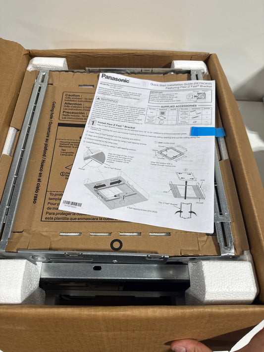 Panasonic WhisperFit Retrofit Ceiling Mount Bathroom Exhaust Fan 50-80-110 CFM FV-0511VF1 - *Tools Hardware & Misc