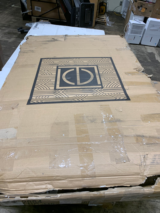 Elegant Decor Brynn 48 Inch Decorative Mirror Brynn - MR2B3048BRS - Modern Contemporary