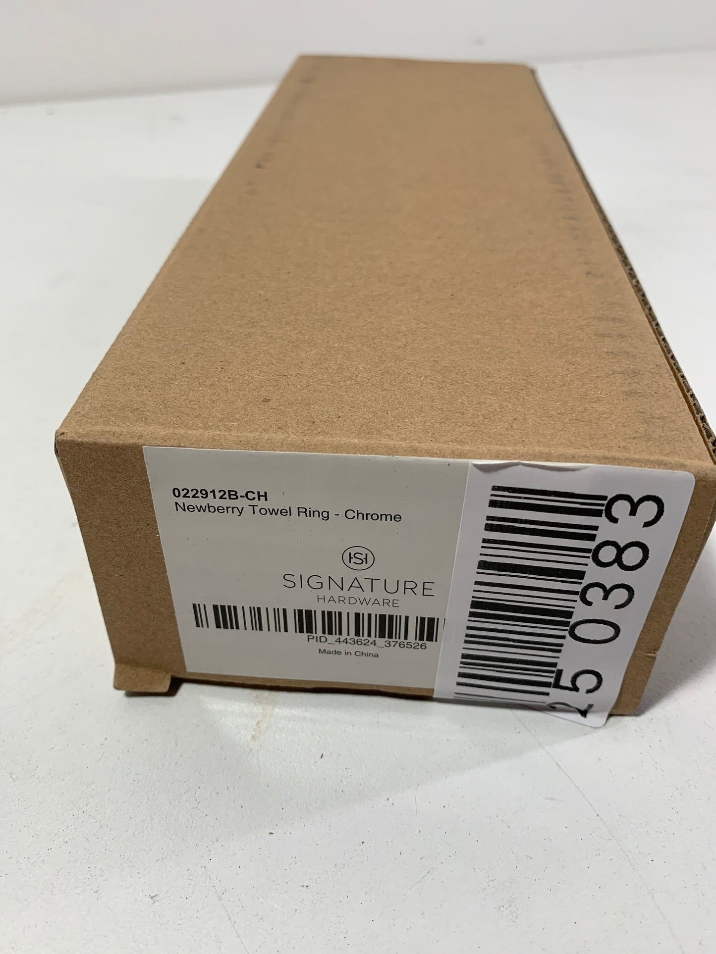 Signature Hardware 418834 Newberry 10-1/4" Wall Mounted Towel Ring